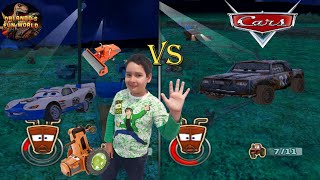 Disney Pixar Cars Mater-National Pc - Tractor Tipping - Mcqueen Vs Rusty Lewis