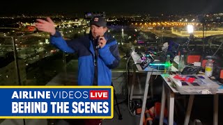 Behind the Scenes of Airline Videos Live at LAX