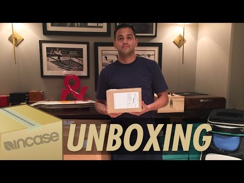 Paul Rodriguez l Incase Backpacks Unboxing