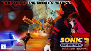 Sonic Genesis 3 Project Shadow - Chapter 2 The Enemys Return - Sonic Cosplay Short Film