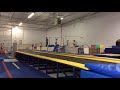 Emmett Rahiri (12yrs) Elite 4 Vault (1), Champions Gymnastics, Peterborough ON