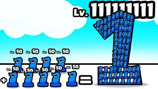 When You Merge A 9,999,999 Number Lore Times.... Number Run Merge 3D Math