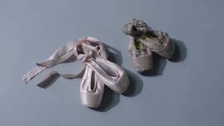 A New And A Worn Out Ballet Shoes