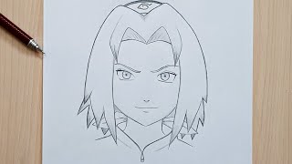 How To Draw Sakura Easy Sakura Step-By-Step Tutorial