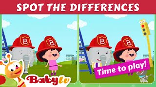 Spot the Differences: Lola, Mike & Friends 🤩| Family Fun 👨‍👩‍👦 | Fun Games For Toddlers @BabyTV
