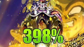 Extreme Pod Frieza 398% Showcase || Dragon Ball Legends