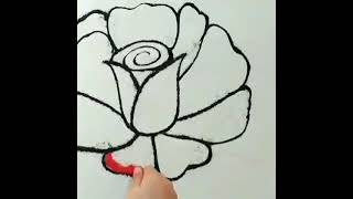 Super Easy 3D Rose Flower Rani