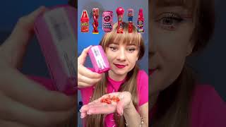 Asmr Eating Only Pink Candy Roller, Spray, Lollipop