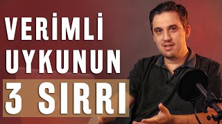 Verimli Uykunun 3 Sırrı! - Başarıya Götüren Uyku Düzeni!