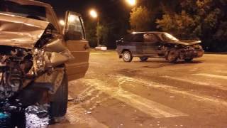 Видео 15.09.2016 ДТП на перекрёстке ул. К. Маркса и пер. Широкий (Ижевск) от Ижевск где гай стоят, Широкий переулок, Петрозаводск, Россия