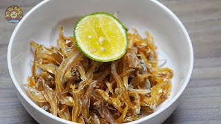 Cách làm món cá cơm khô rang chua ngọt ăn ngon miễn chê