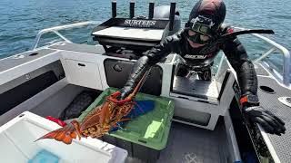 Spearfishing Without A Speargun? Catching Fish With Net And Hands In Ocean. 徒手渔猎Vlog