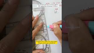 Penggaris Busur Derajat Multifungsi, Multi Function Geometric Ruler