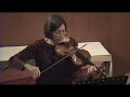 Telemann Largo for Baroque Violin: Carla Moore