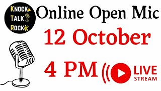 Ktr Online Open Mic 12 October