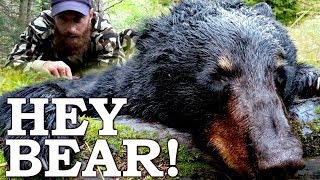Catch and Cook {Clean} THIS Black BEAR in SURVIVAL CHALLENGE! Ep2
