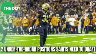 Two under-the-radar positions that the Saints need to address in the draft