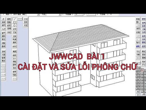Jww cad| Bài 1- Cài đặt và sửa lỗi loạn phông chữ chuẩn nhất| học Jwwcad cùng TÔI Ở NHẬT TV