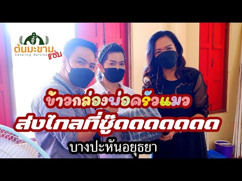 ข้าวกล่องจัดเลี้ยง อยุธยา โดยพ่อครัวแมว