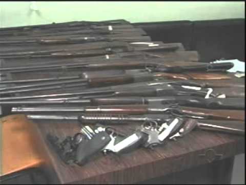 Seis são presos com grande quantidade de armas e munições em Monte Alegre de Minas
