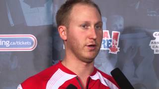 Semifinal Media Scrum - 2013 Ford World Men's Curling Championship
