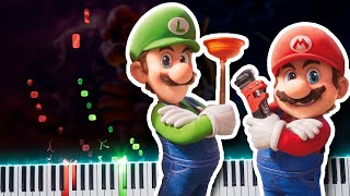 The Super Mario Bros Movie - Credits Medley / Level Complete: Piano Tutorial