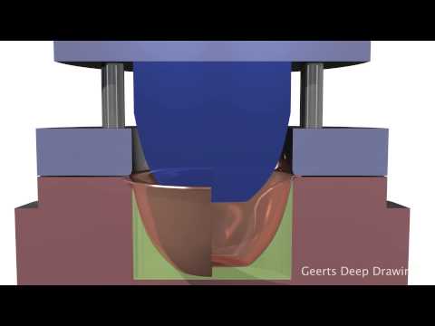 Hydromechanical Deep Drawing Dies - Stainless Steel food bowl  Deep Drawing Hydraulic Press from MVD