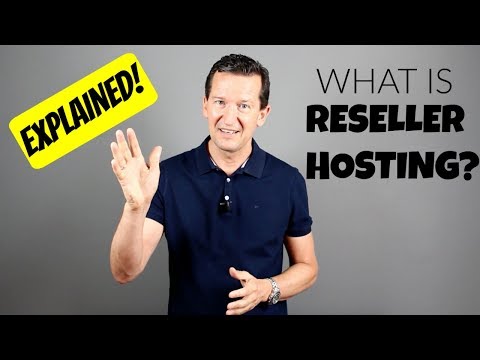 VIDEO : reseller hosting explained - what iswhat isreseller hostingexplained. hi, i'm tony messer from pickaweb & in this video i'm going to explain everything you need to ...