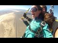 (Movie 6 of 7) Laughing uncontrollably, going in circles - Sky Diving in Las Vegas