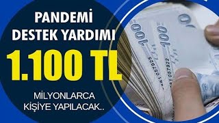 1100 TL SOSYAL YARDIM ÖDEMESİ EN KOLAY YÖNTEMLE NASIL ALINIR?