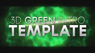 3D Green Shockwave Intro Template | By UltraBeats (Free!)