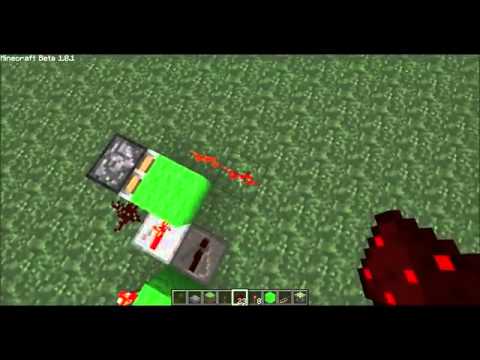 Redstone Piston And Gate