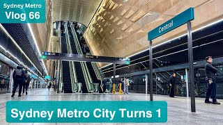 Sydney Metro Vlog 66 Sydney Metro City Turns 1
