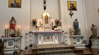 The final hours of 40 Hours Devotion and Holy Mass for the 4th Sunday of Lent