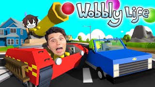 Dieser Wobbly Life Panzer Schießt Mit Wer