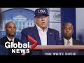 Coronavirus outbreak: Donald Trump speaks on virus response, ...