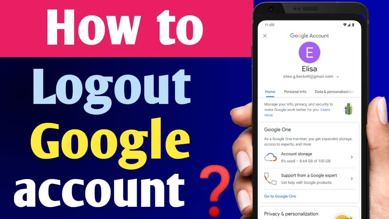 How To Logout Google Account From Phone 2022 | How To How To Logout Google Account From Phone 2022 | How To