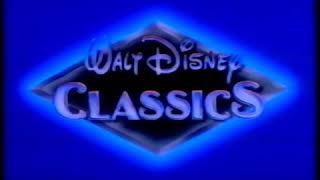 Dark Blue Feature Presentation, 1992 Clean Walt Disney Clics Logo, Thx Logo Version 2