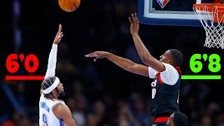 6 Foot Guard Zavier Simpson Has A Perfect Hook Shot