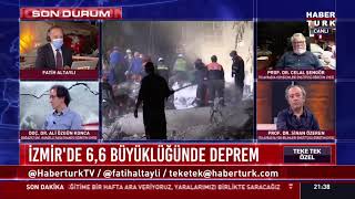 İzmir'de daha büyük bir deprem olabilir mi? Prof. Dr. Celal Şengör: \