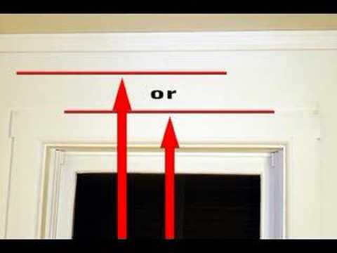 How to measure for curtains and window treatments