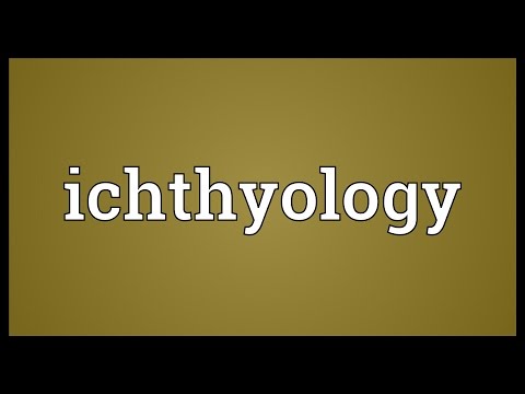Header of ichthyology