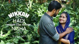 Nisha Weds Hadi | Kerala Muslim Wedding Highlights