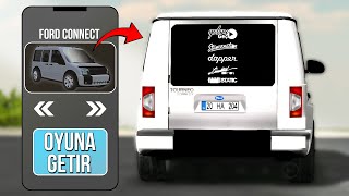 Oyuna Ford Connect Ekledi̇m Araba Dönüştürme 2 Car Parking Multiplayer