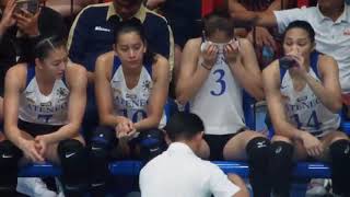Ateneo lady eagles offcam. Game agains UP #ATENEOLADYEAGLES