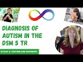 Autism in the DSM 5 TR  | Symptoms and Diagnosis