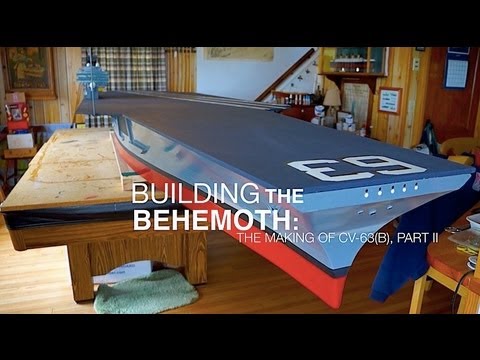Making a 13-foot R/C Aircraft Carrier from Scratch -