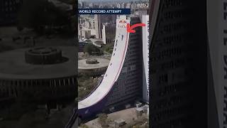 Craziest Skateboard Trick Ever?? Sandro Dias Building Drop In
