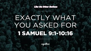 Exactly What You Asked For // 1 Samuel 9:1-10:16