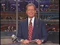 Live at David Letterman Show